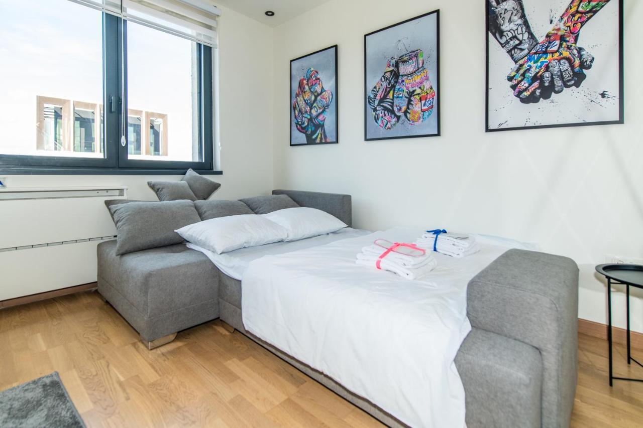 Modern Luxury In Belgrade Waterfront With Views Apartment Екстериор снимка